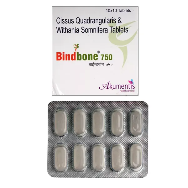 BINDBONE 750MG 10CAP