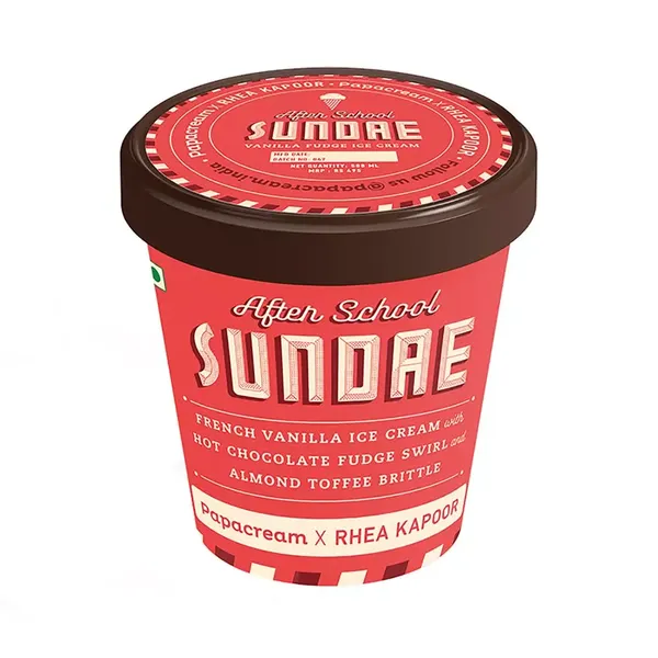 PAPACREAM I/C AFTER SCHOOL SUNDAE 500ML
