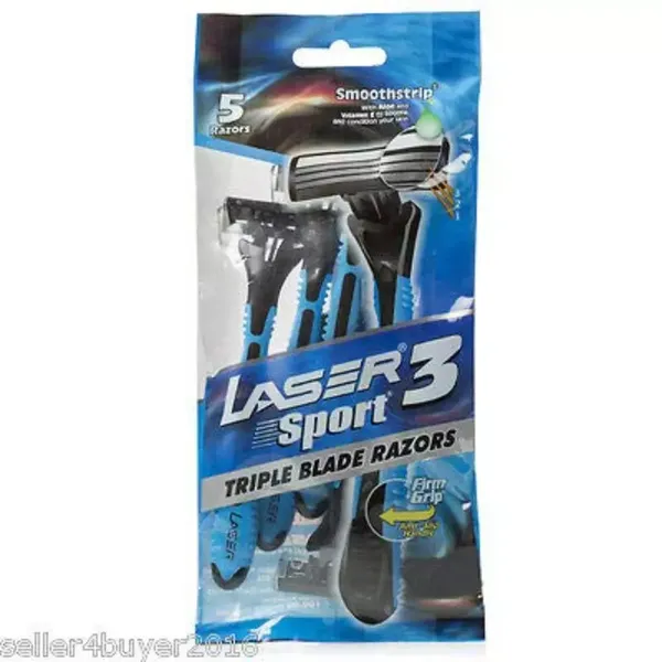 LASER SH/REZORS SPORT3 5PC