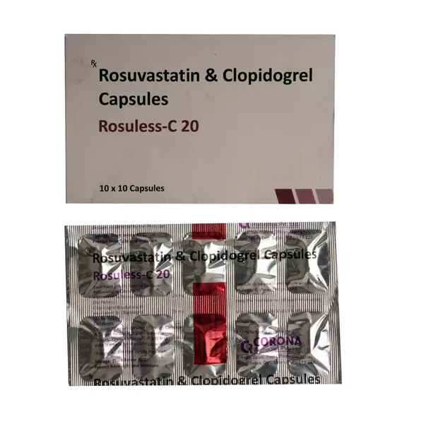 ROSULESS-C 20MG 10CAP
