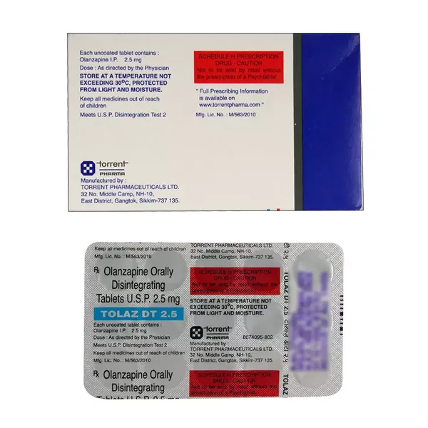 TOLAZ-DT 2.5MG 15TAB