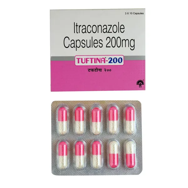 TUFTINA 200MG 10CAP