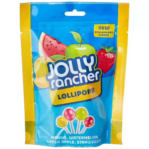 JOLLY RANCHER LOLLIPOP PKT 5PC