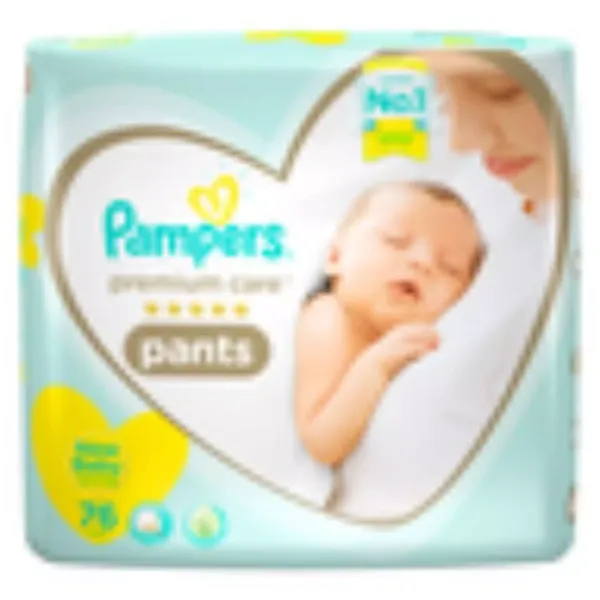 PAMP DIAP PREMIUM CARE PANTS NB XS 70PC