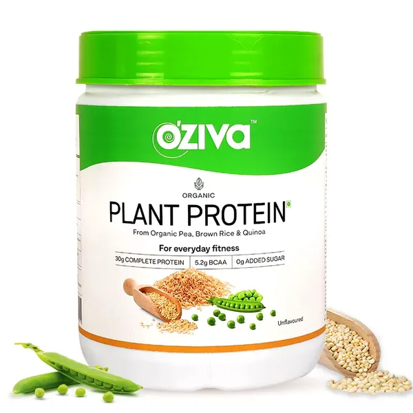 OZIVA ORGANIC PLANT PROTEIN 500GM