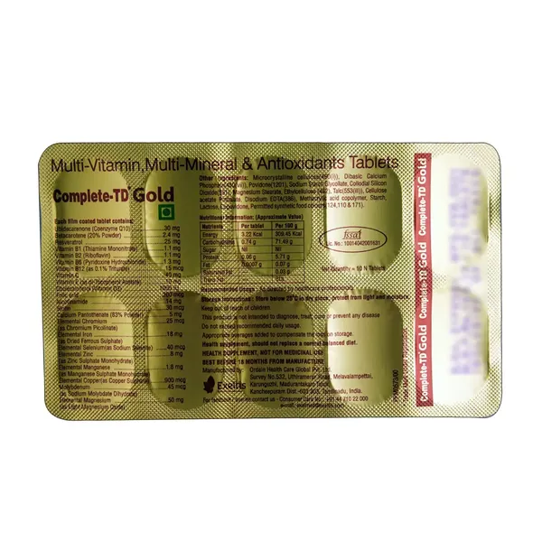 COMPLETE-TD GOLD 10TAB