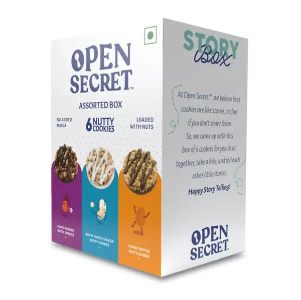 OPEN SECRET COOKIES ASSORTED 75GM