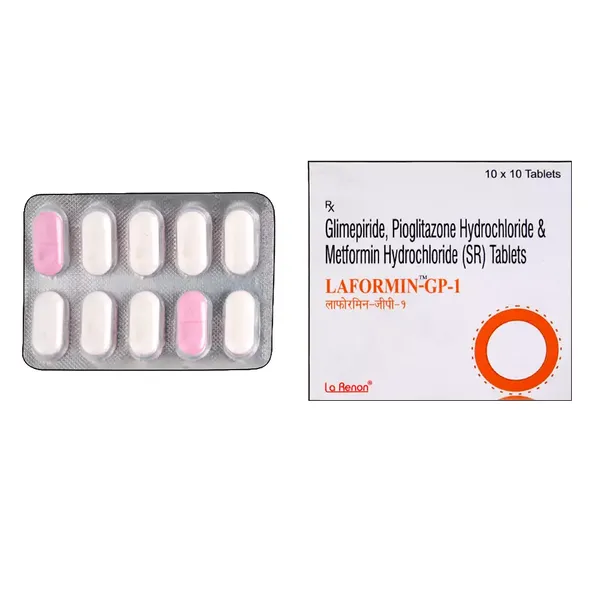 LAFORMIN-GP 1MG 10TAB