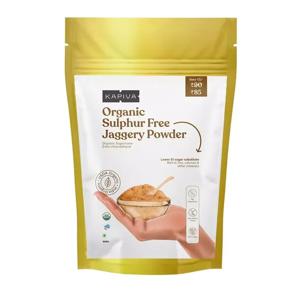 KAPIVA ORGANIC JAGGERY POWDR 500GM