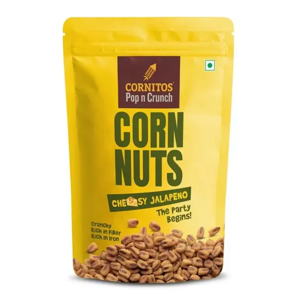 CORNITOS CHEESY JALAPENO NUTS 150GM