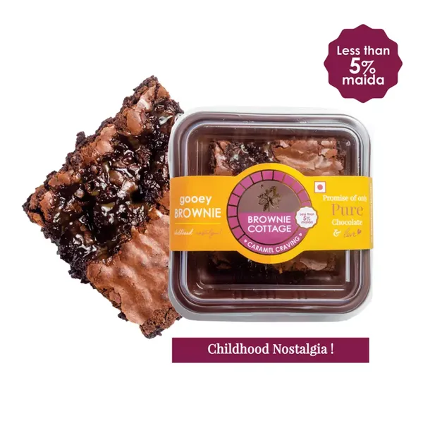 BROWNIE COTTAGE CARAMEL CRAVING 70GM