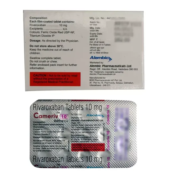 CAMERIV 10MG 14TAB