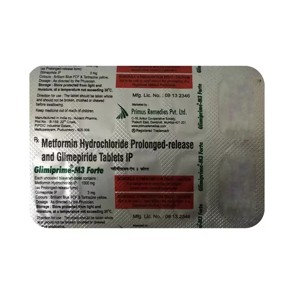 GLIMIPRIME-M3 FORTE 10TAB