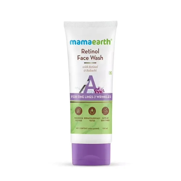 MAMAEARTH RETINOL FACE WASH 100ML
