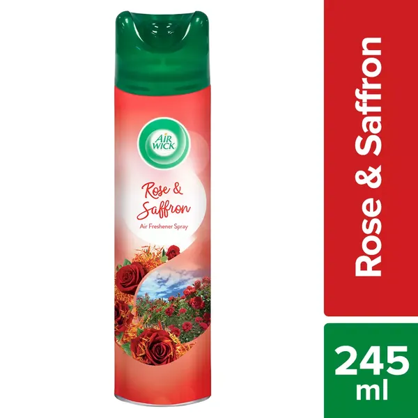 AIRWICK SPRAY ROSE/SAFFRON 245ML