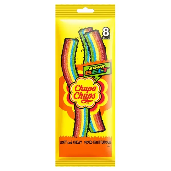 CHUPA CHUPS BELT MIXED FRUIT 57.6GM
