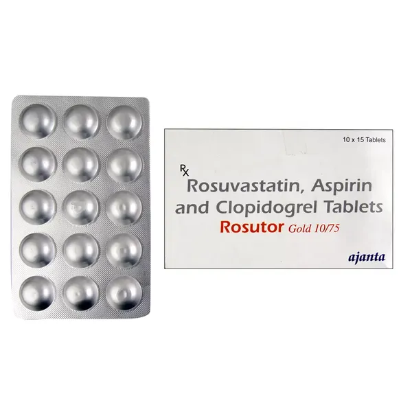 ROSUTOR-GOLD 10/75MG 15TAB