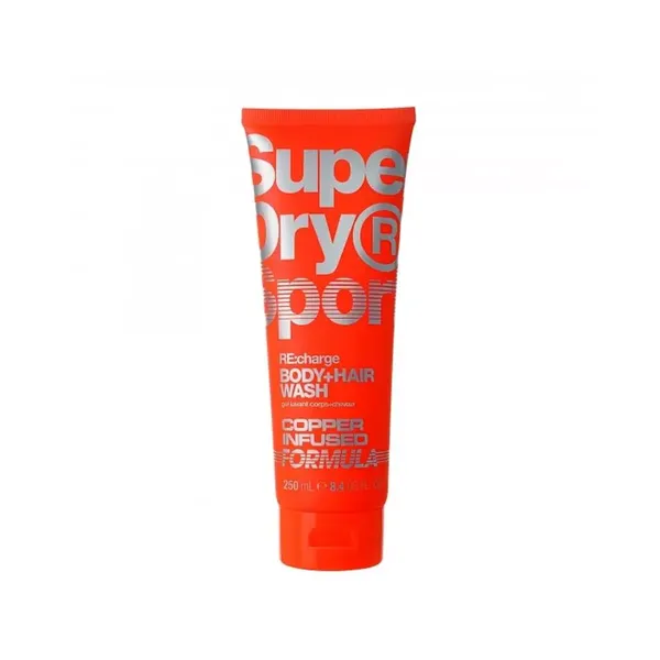 SUPERDRY B/WASH SPORT RE CHARGE 250ML