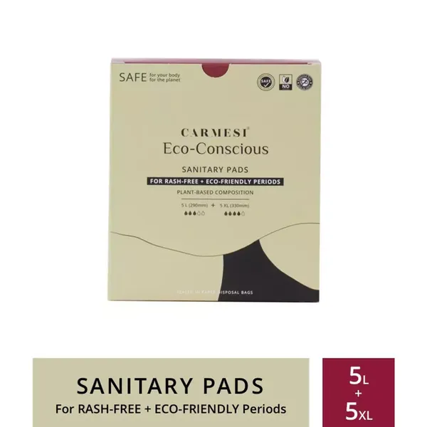 CARMESI SA/PADS ECO CONSCIOUS 5L+5XL 10PC
