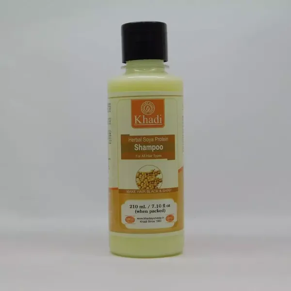 KHADI SHMP SOYA PROTEIN 210ML