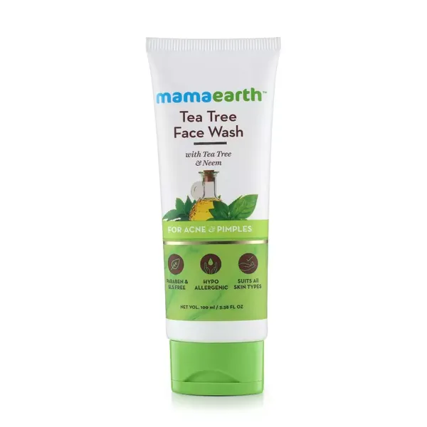 MAMAEARTH F/WASH ACNE &amp; PIMPLES 100ML