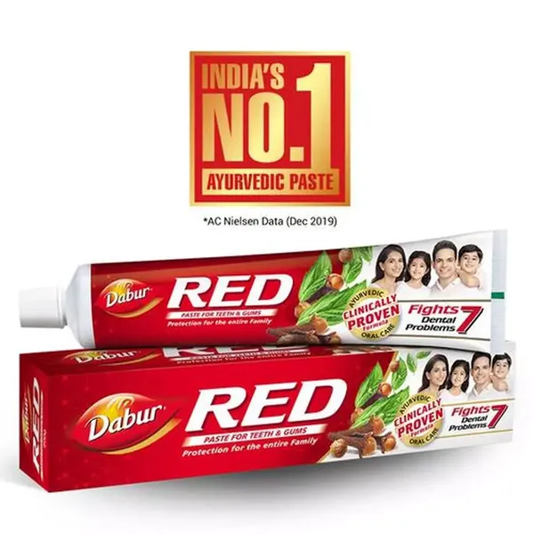 DABUR T/PASTE RED 200+100GM
