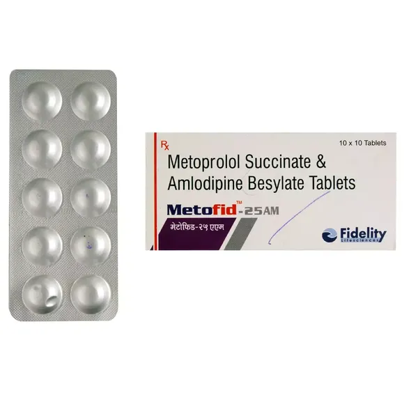 METOFID-AM 25MG 10TAB