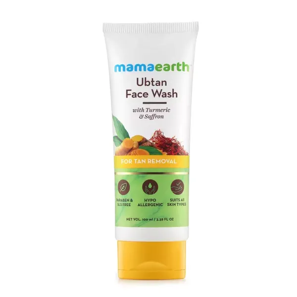 MAMAEARTH F/WASH TURMERIC &amp;SAFFRON 100ML