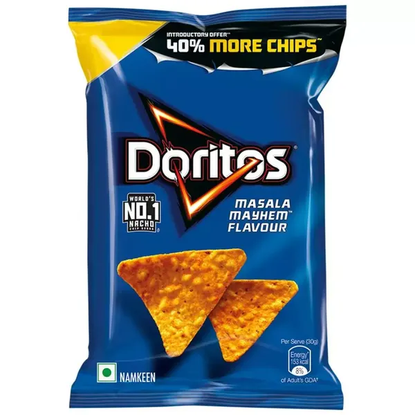 DORITOS CHIPS MASALA MAYHEM 66GM