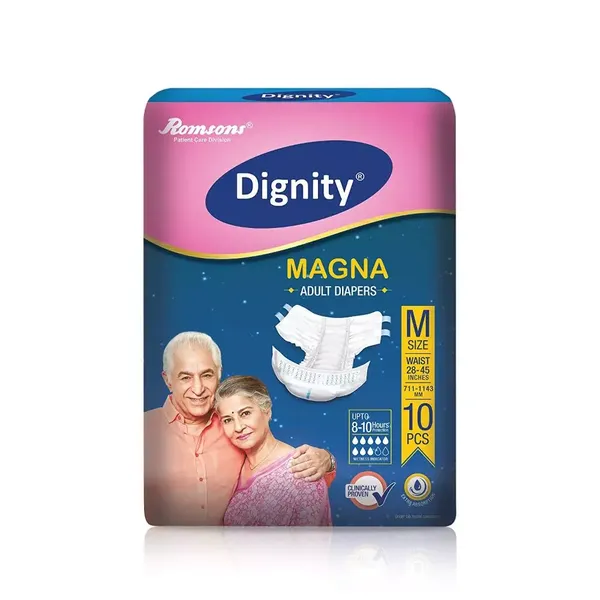 DIGNITY MAGNA DIAP ADULT M 10PC