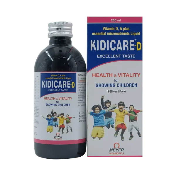 KIDICARE-D SYP 200ML