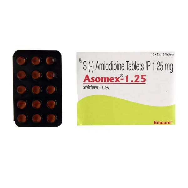 ASOMEX 1.25MG 15TAB