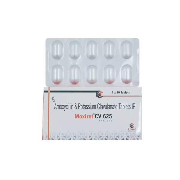 MOXIRET-CV 625MG 10TAB
