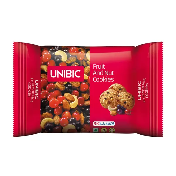 UNIBIC COOKIES FRUIT/NUT 150GM