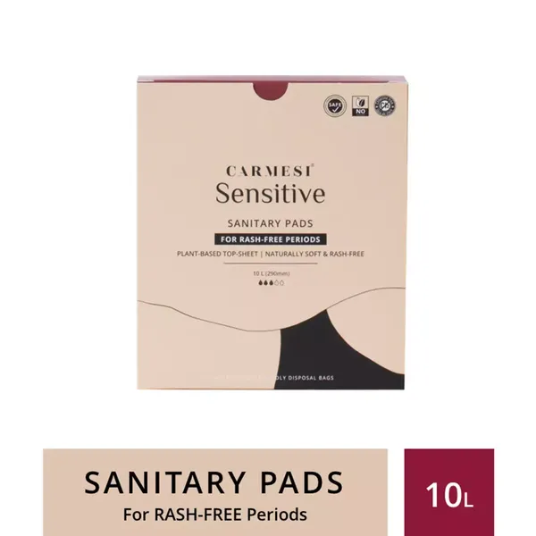 CARMESI SA/PADS SENSITIVE L 10PC