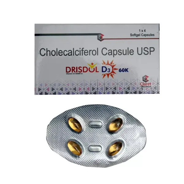 DRISDOL-D3 60K 4CAP