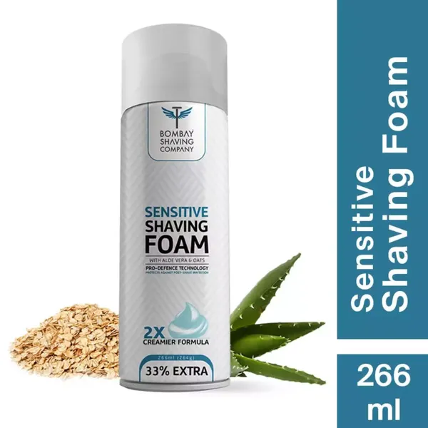 BOMBAY SHAVING SH/FOAM SENSITIVE 266ML