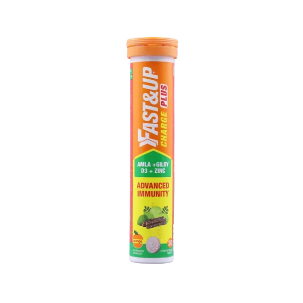FAST/UP VIT-D3 &amp; ZINC FIZZY ORANGE 20TAB