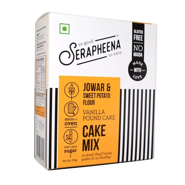 SERAPHEENA CAKE MIX VANILLA POUND 185GM