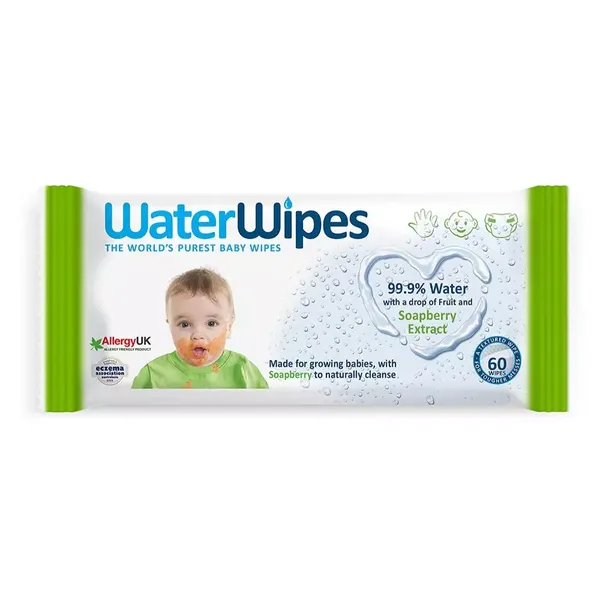 WATER WIPES BABY SOAPBERRY 60PC