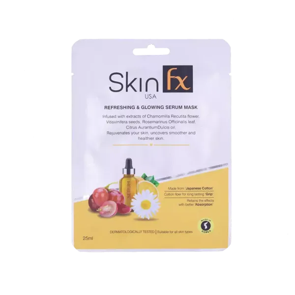 SKIN FX F/MASK REFRESHING GLOWING 1PC