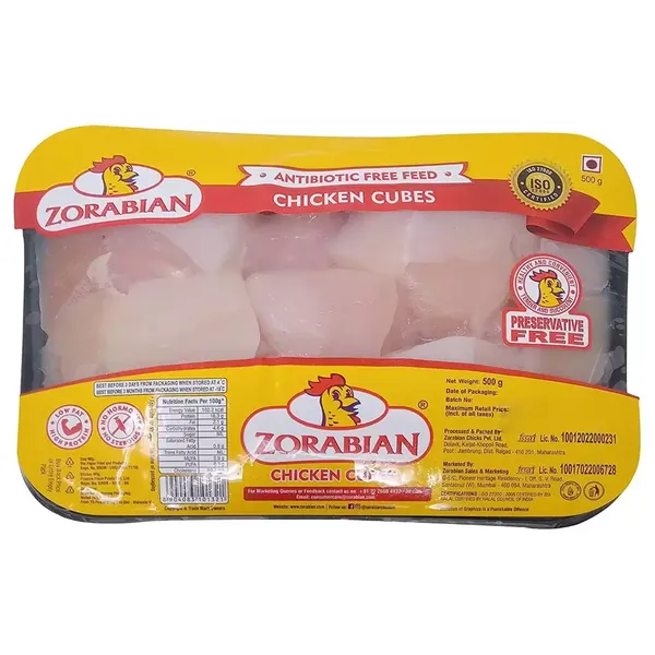 ZORABIAN CHI CUBES 500GM