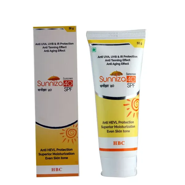 SUNNIZA SUNSCREEN 40 SPF 50GM