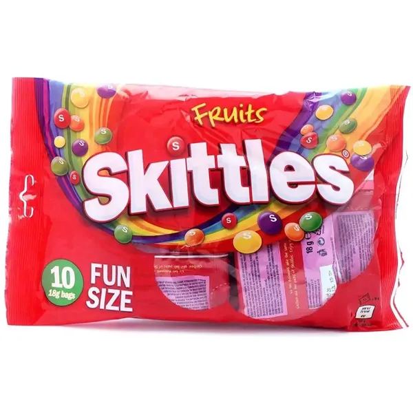 SKITTLES FRUITS 180GM
