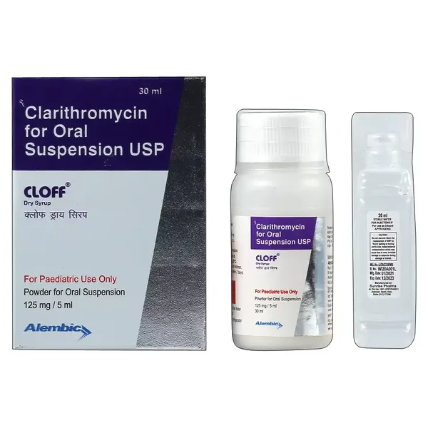 CLOFF 125MG DRY SYP 30ML