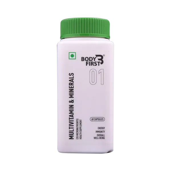 BODYFIRST MULTIVITAMINS/MINERALS 60CAP