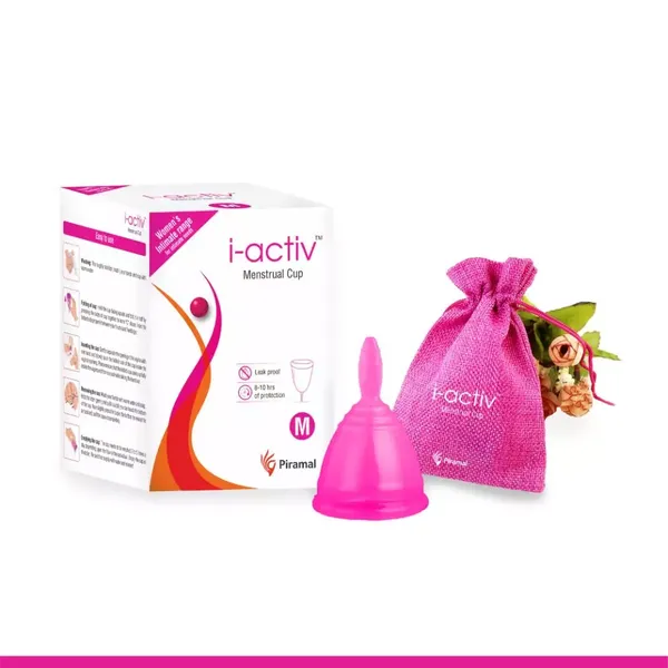 I-ACTIVE MENSTRUAL CUP-M 1PC