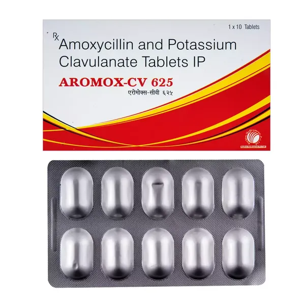 AROMOX-CV 625MG 10TAB