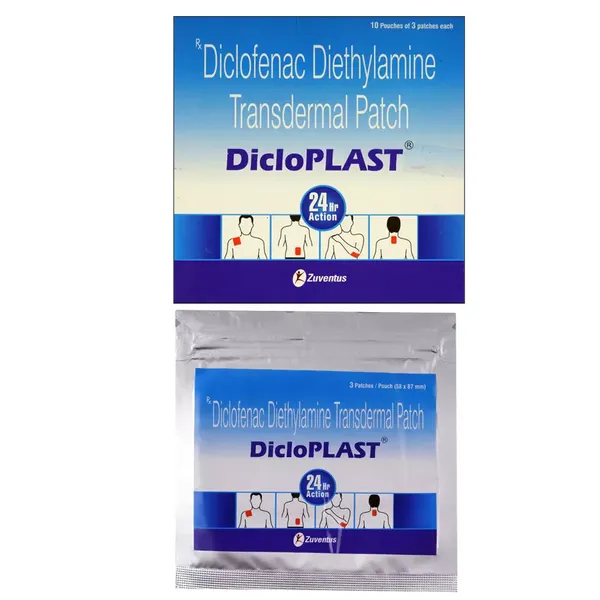 DICLOPLAST 58X87MM 1PC