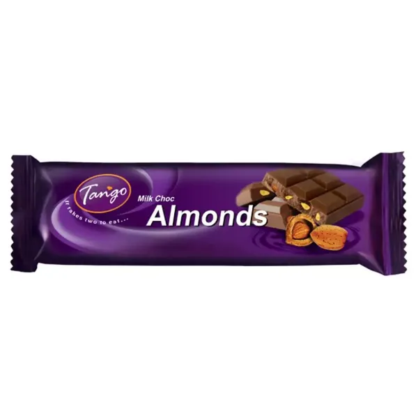 TANGO MILK CHOC ALMONDS 40GM